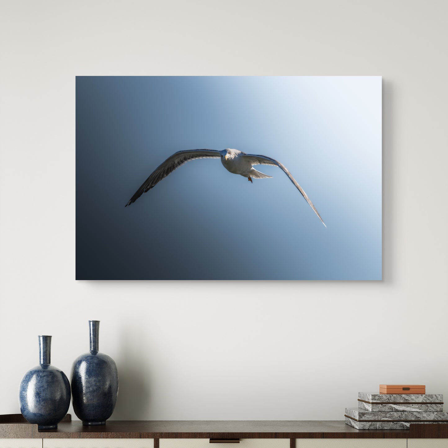 Dibond print: "Dans in de wind"