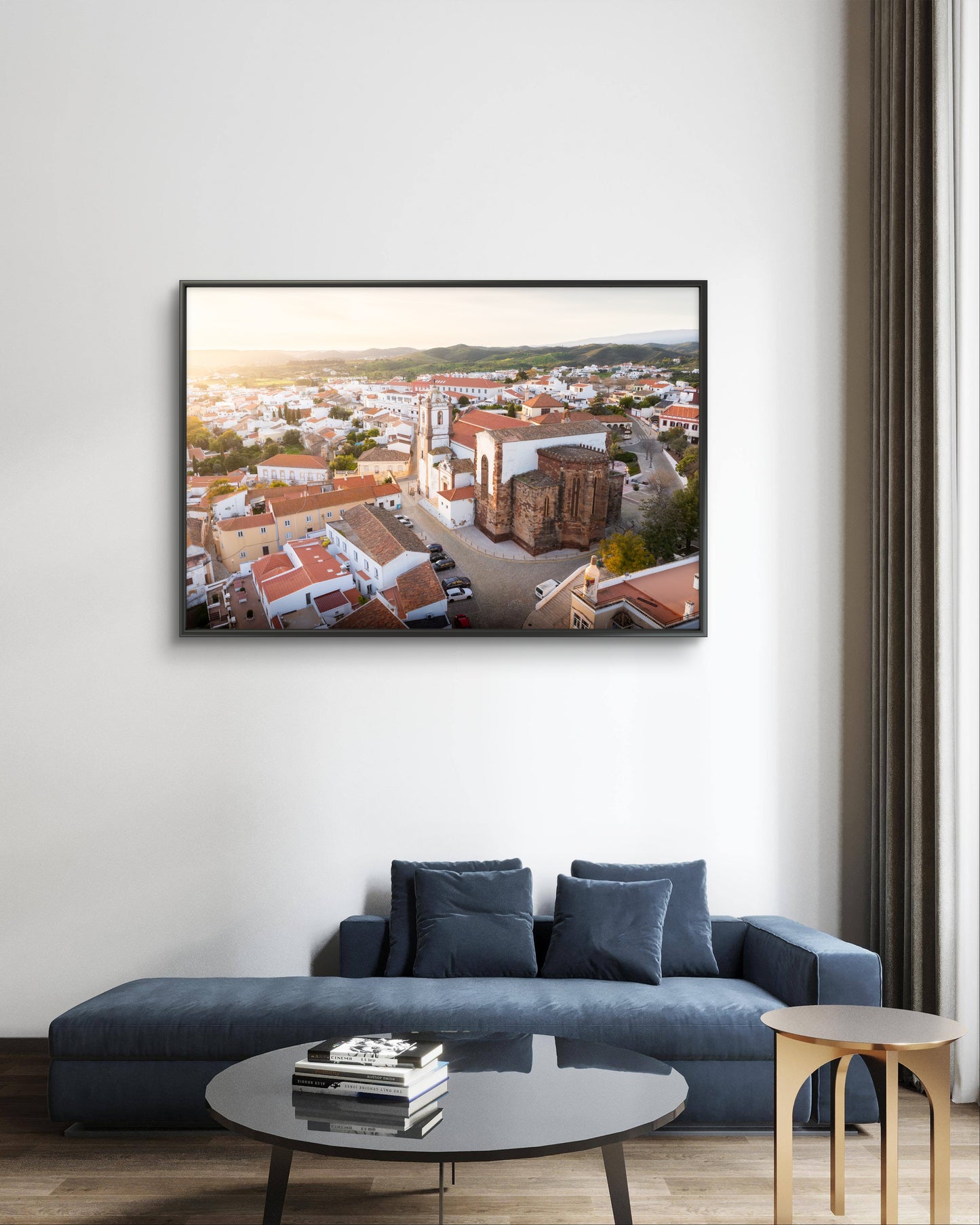 Dibond print: "De kerk van Silves"