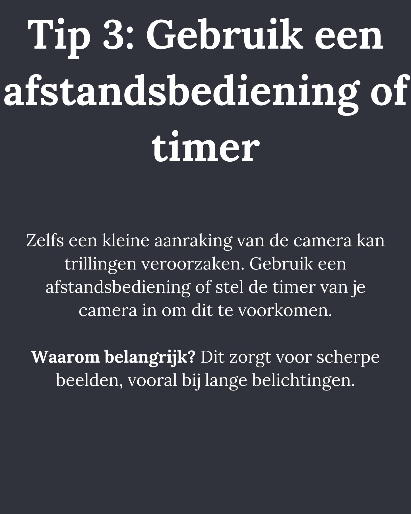 E-book: "10 Tips voor adembenemende nachtfotografie in de natuur"