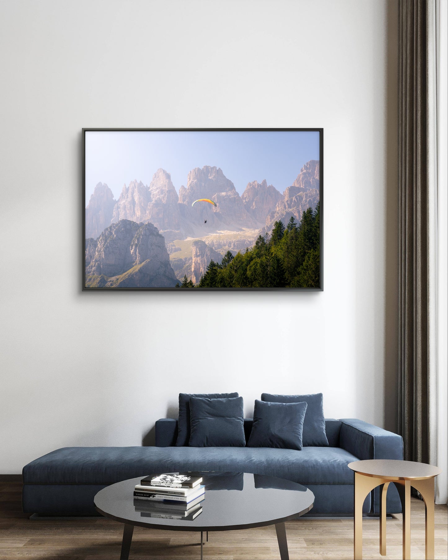 Dibond print: "Een moment van rust in de Italiaanse Dolomieten"