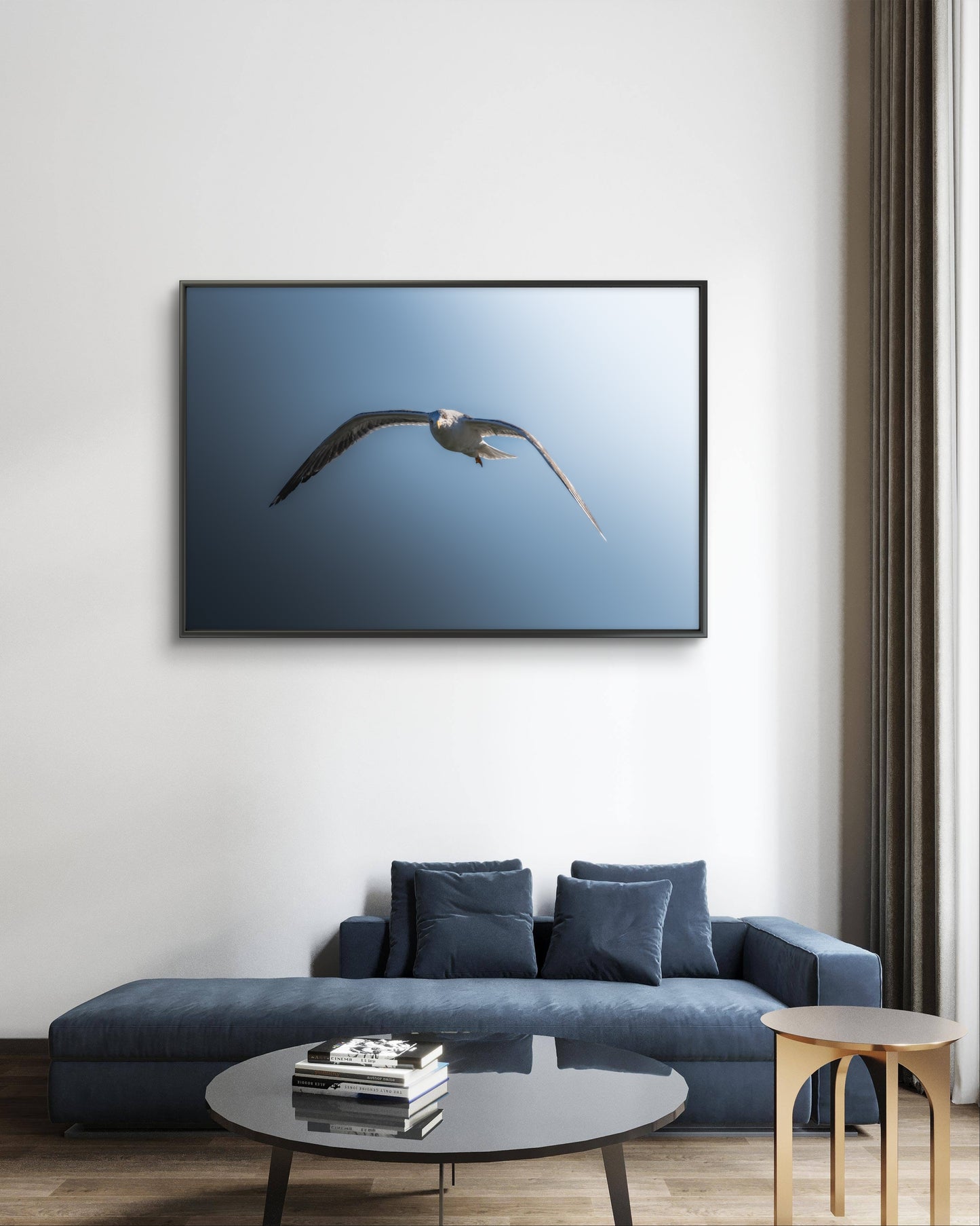 Dibond print: "Dans in de wind"