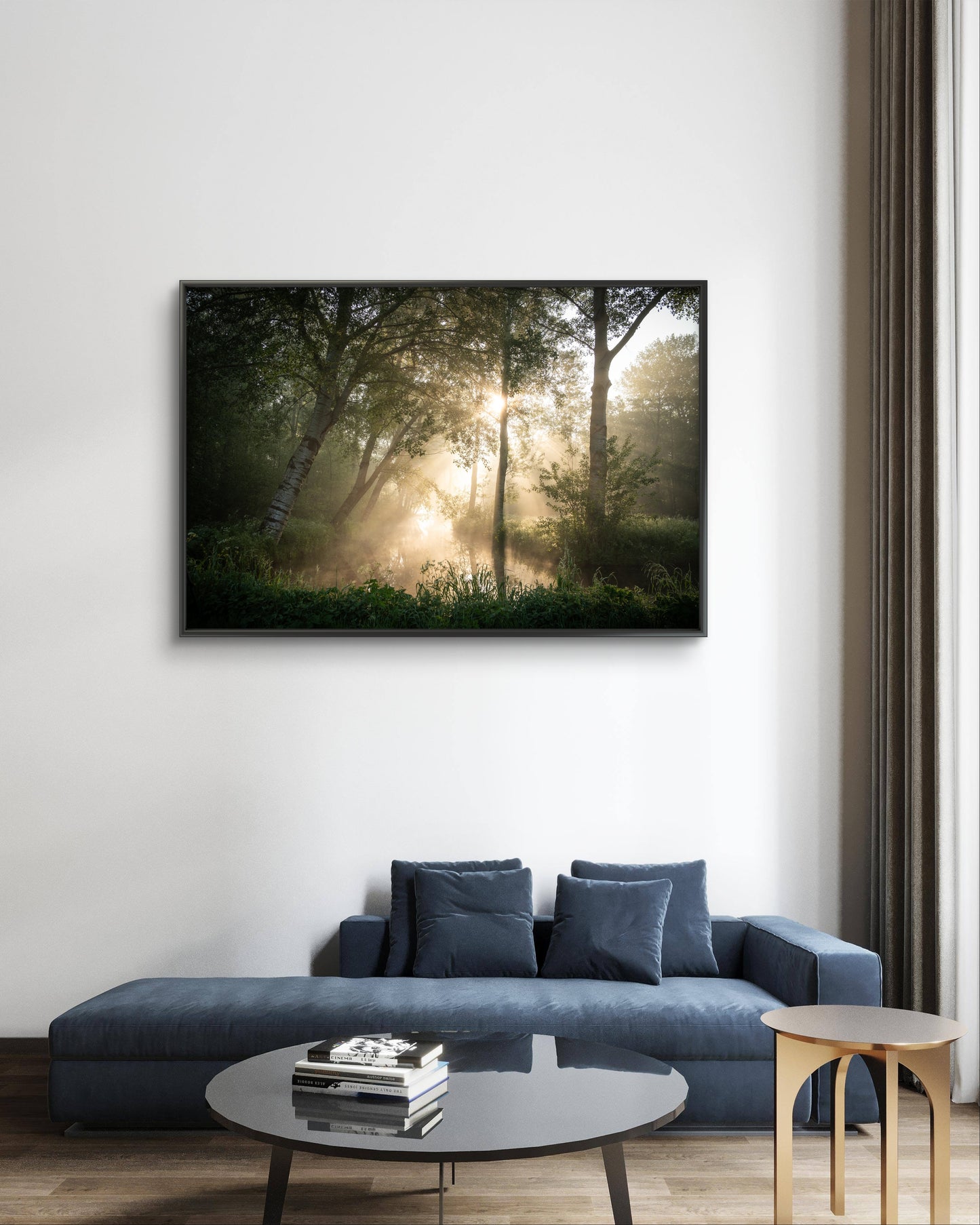 Dibond print: "De magie van de vroege morgen"