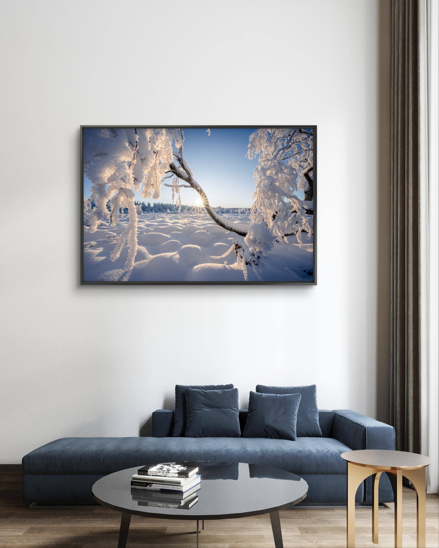 Dibond print: "De verfrissing van de winter"