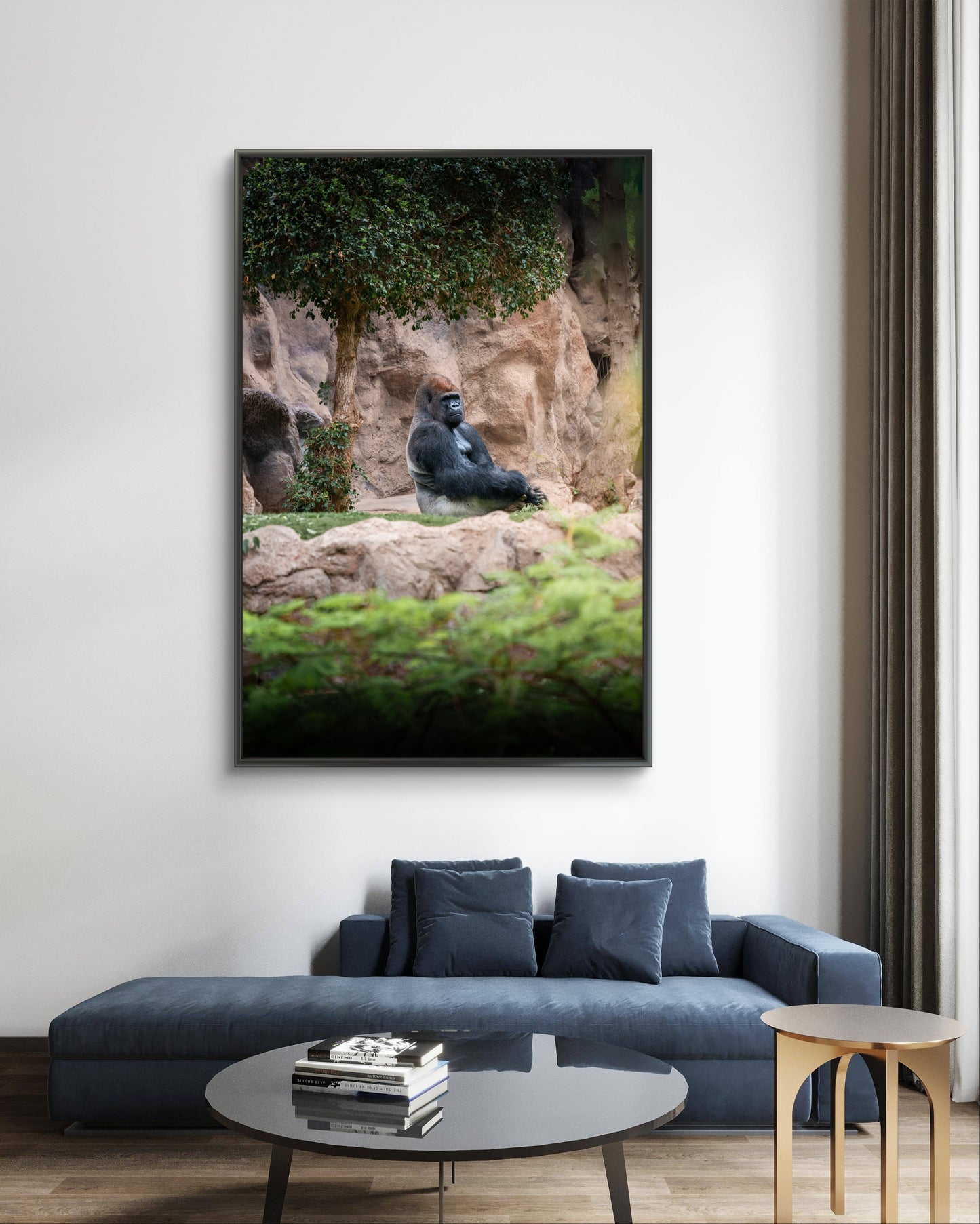 Dibond print: "The wise man of the forest"