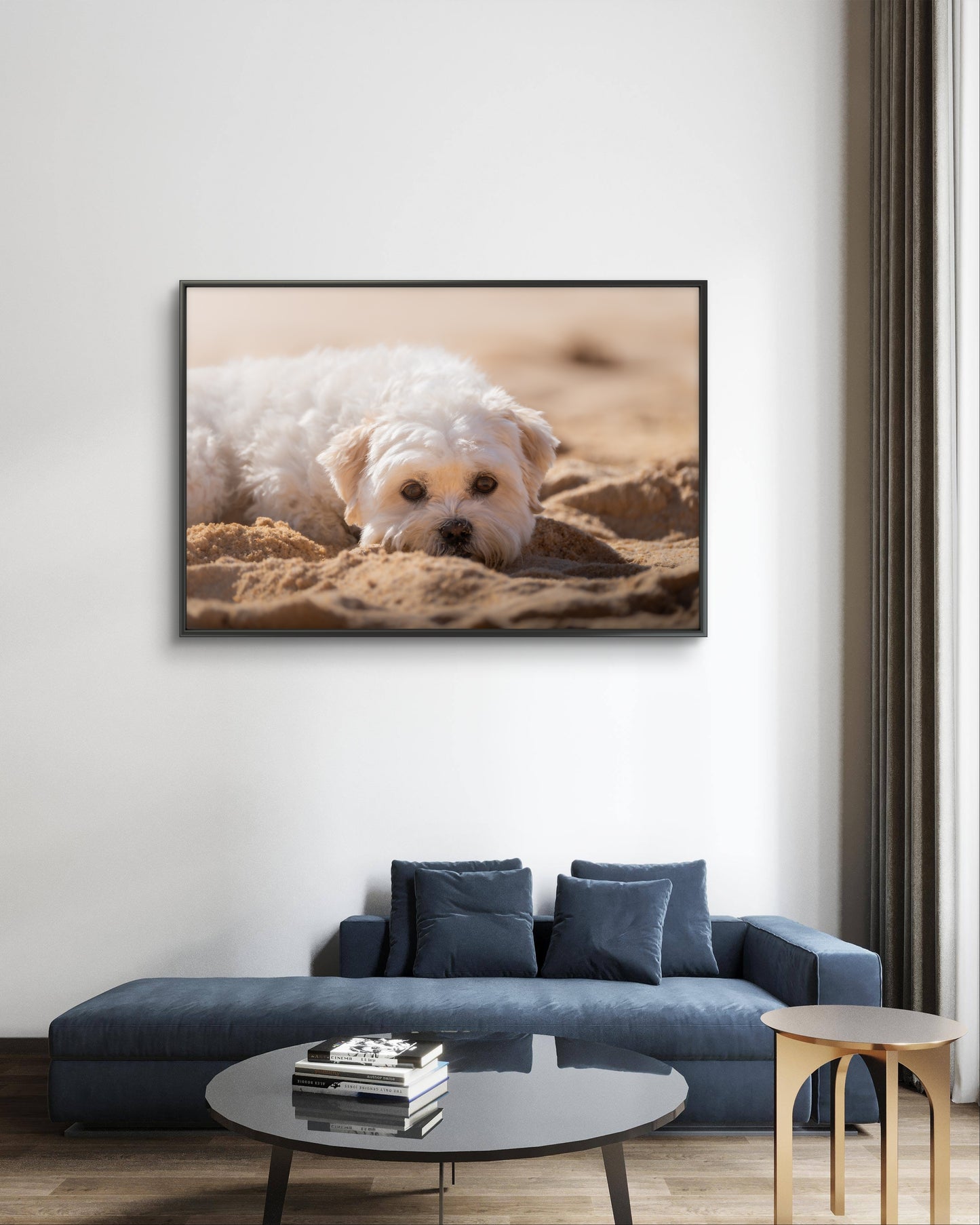 Dibond print: "Dreaming on the sand"