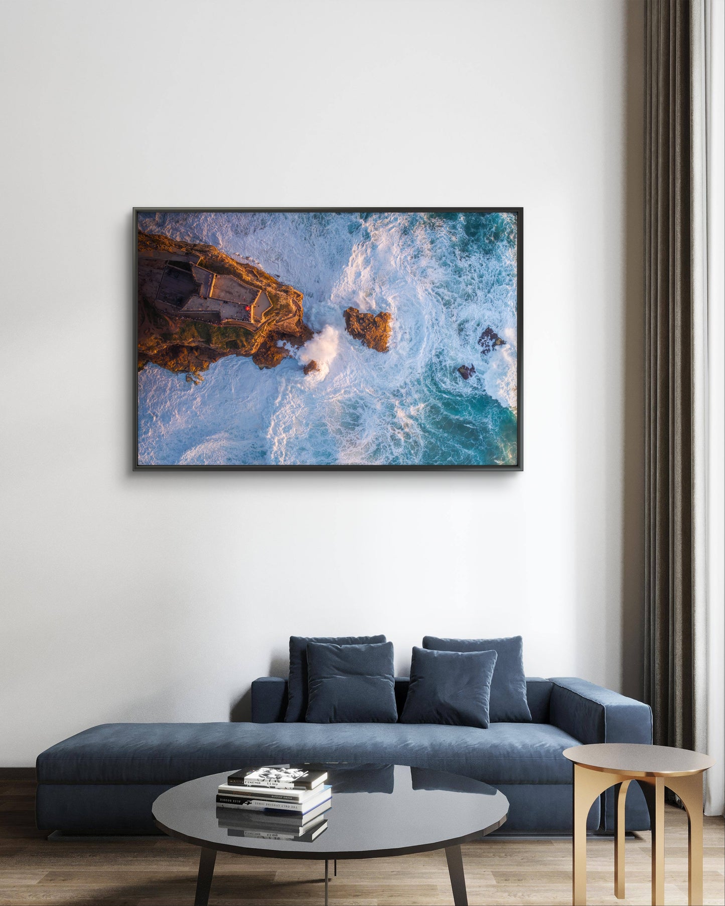 Dibond print: "Het schilderachtige Nazaré"