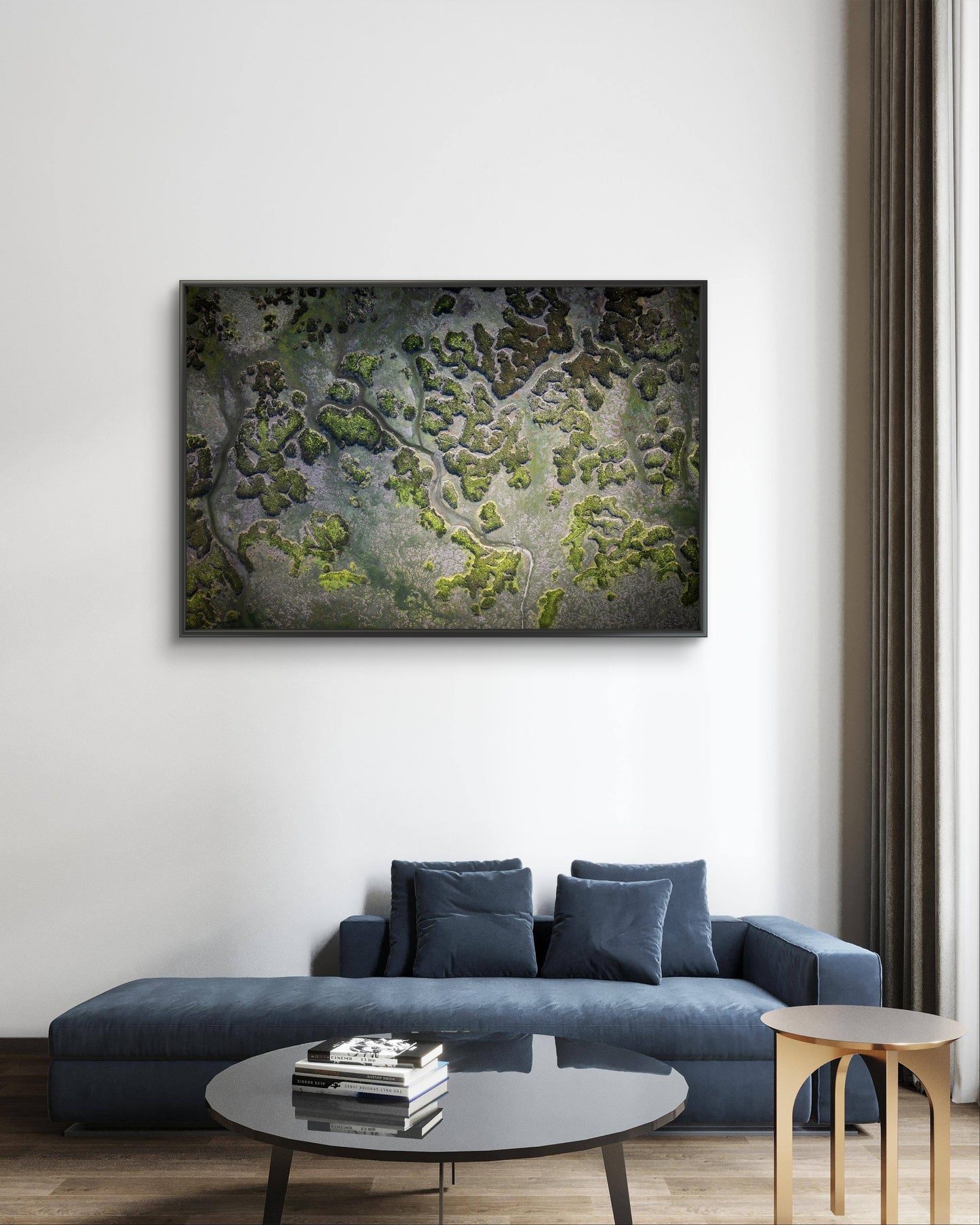 Dibond print: "Kunst van de zeebodem"