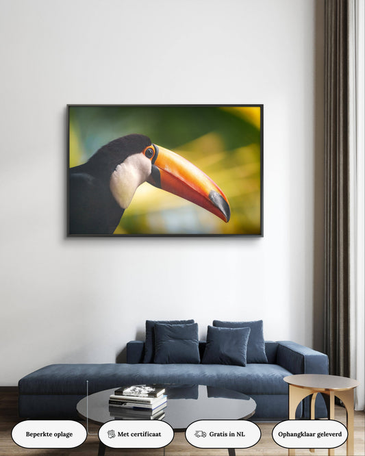 Dibond print: "De exotische blikvanger"