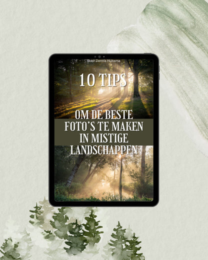 E-book: "10 Tips om de beste foto's te maken in mistige landschappen"