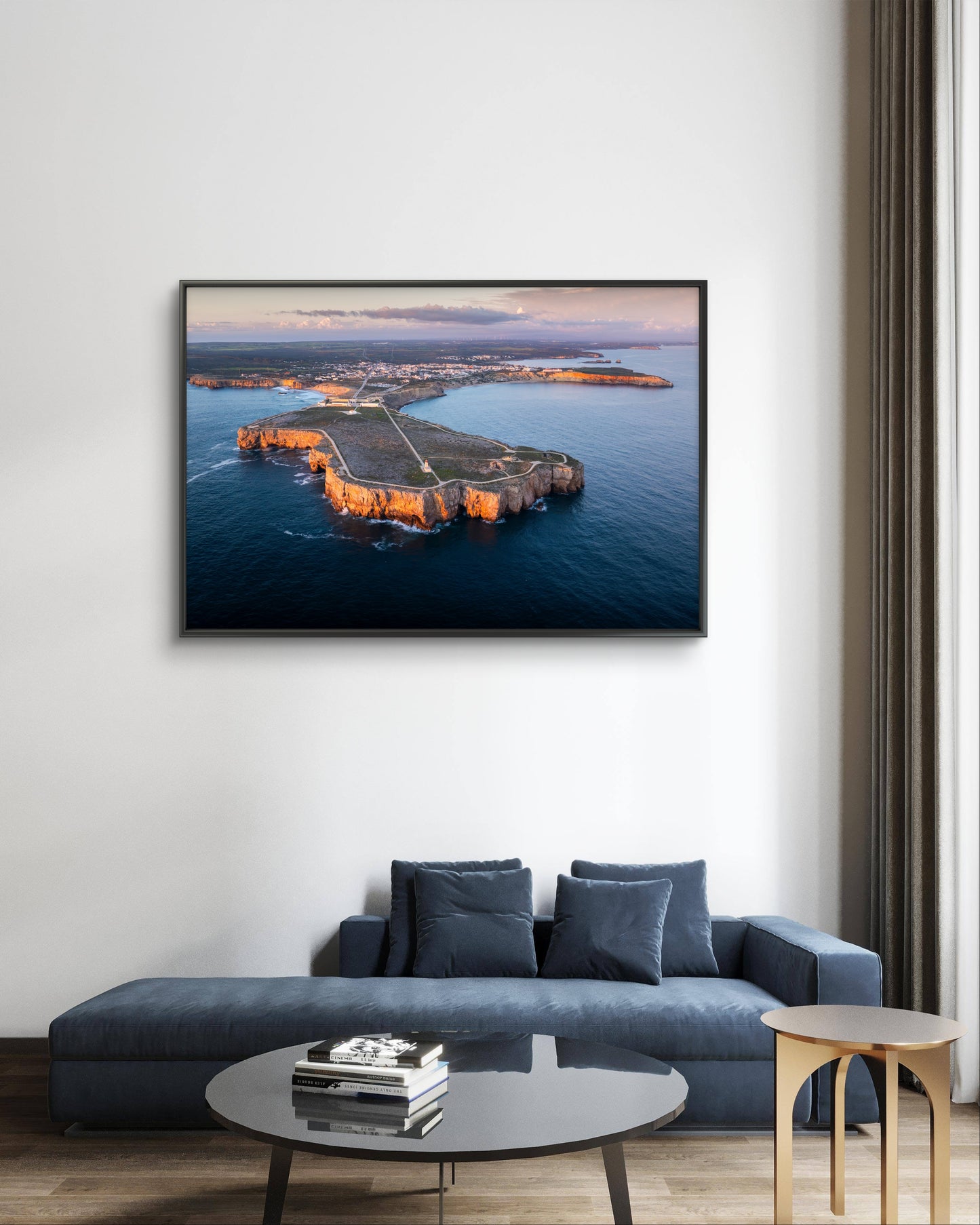 Dibond print: "Sagres, het meest zuidelijke puntje van Europa"