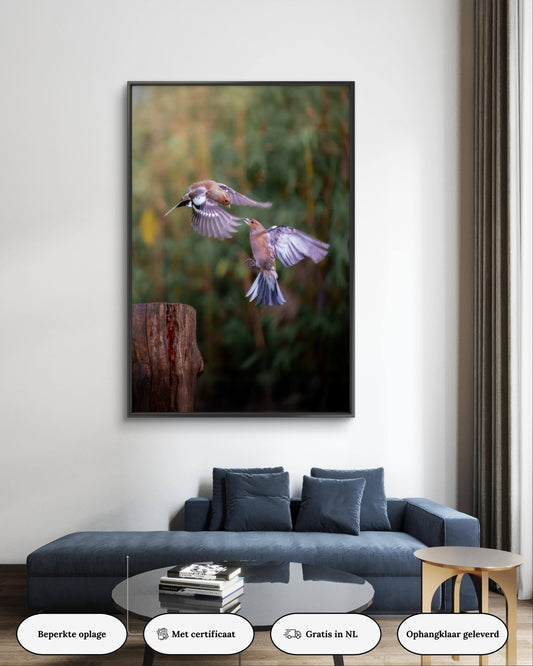 Dibond print: "Samen in harmonie"